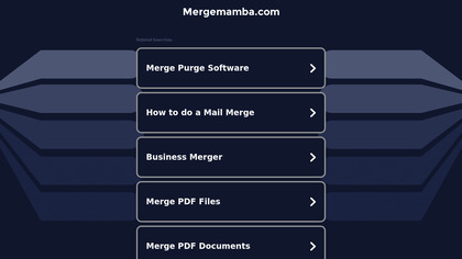 Merge Mamba image