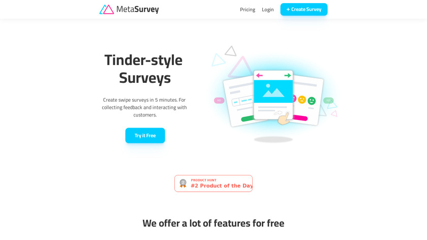 MetaSurvey Landing Page