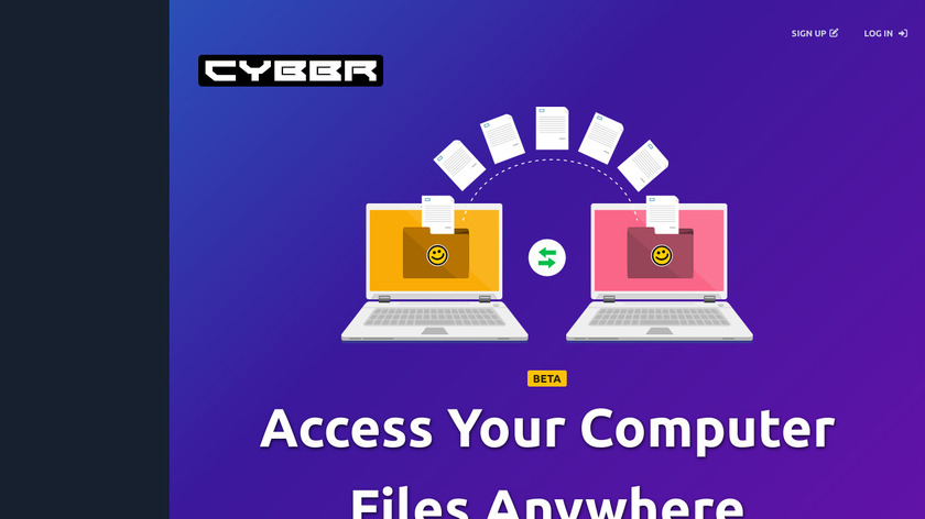 Cybbr Landing Page