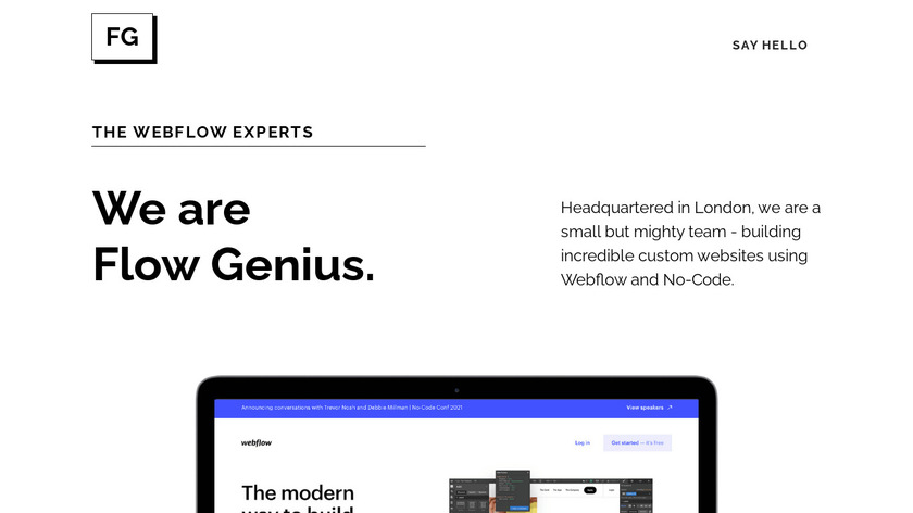 Flow Genius Landing Page