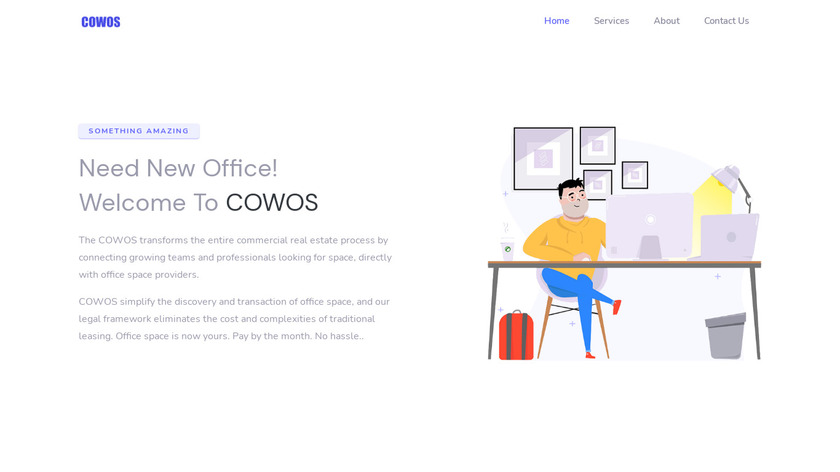 COWOS.CO Landing Page