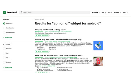 APN on-off Widget image