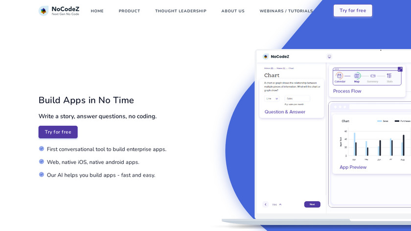 NoCodeZ Landing Page