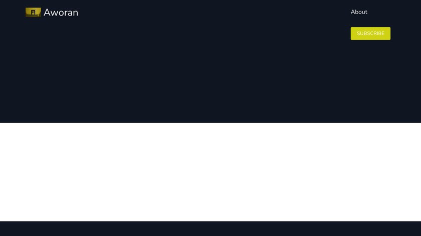 Aworan Landing Page