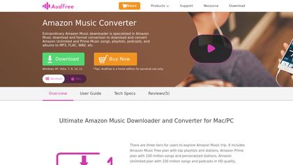 AudFree Amazon Music Converter image
