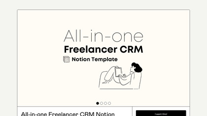 All-in-one Freelancer CRM image