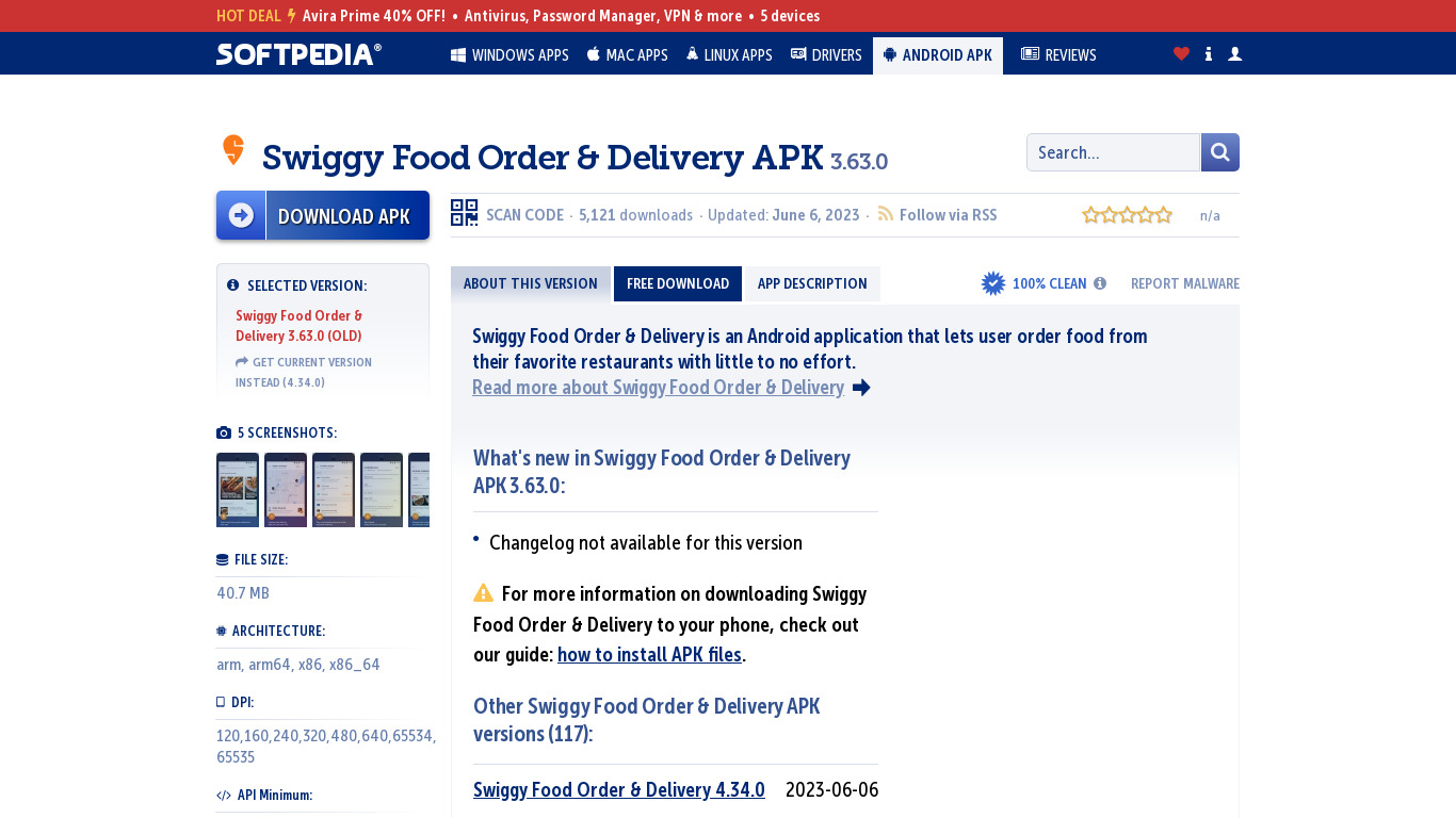 Swiggy Food Order & Delivery Landing page