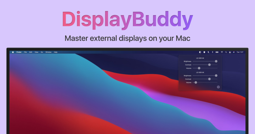 DisplayBuddy Landing Page