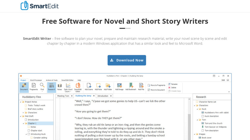 SmartEdit Writer Landing Page