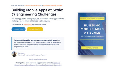 Building Mobile Apps at Scale image
