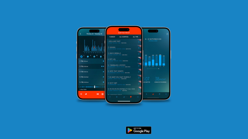Sleep Talk Recorder Landing Page