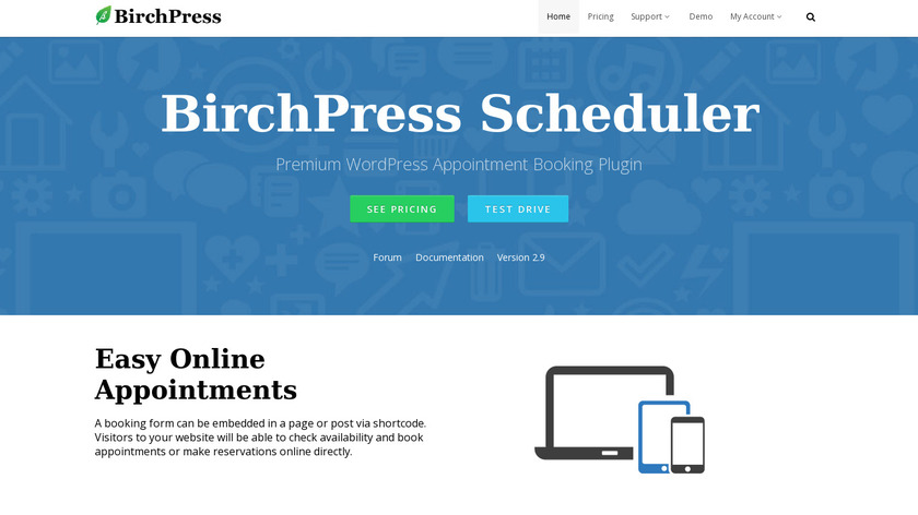 BirchPress Landing Page