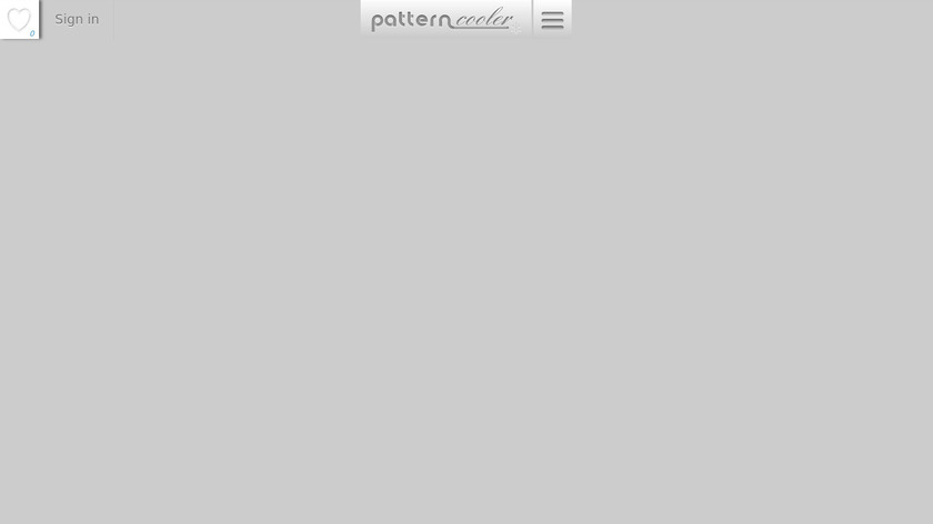 Pattern Cooler Landing Page