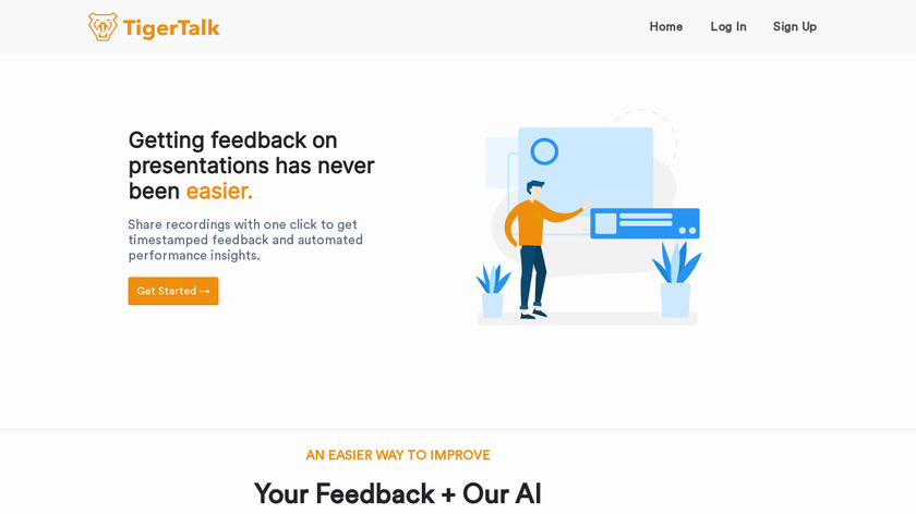 TigerTalk Landing Page