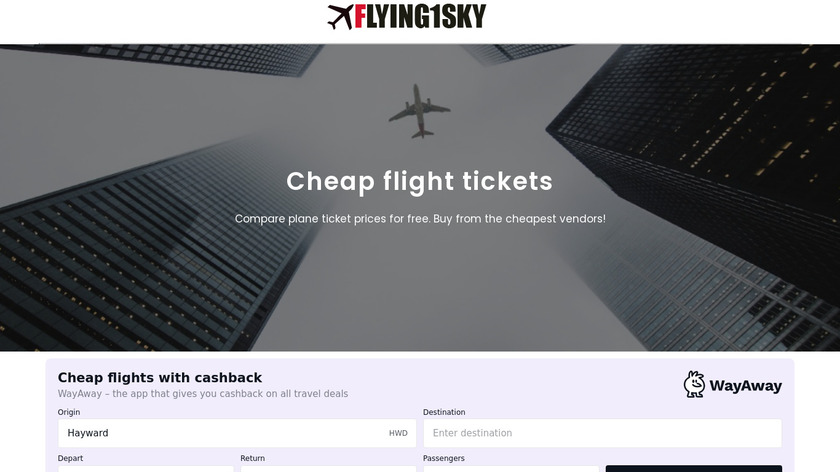 Flying1sky Landing Page