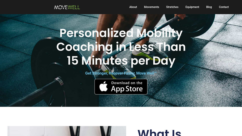 MoveWell Landing Page