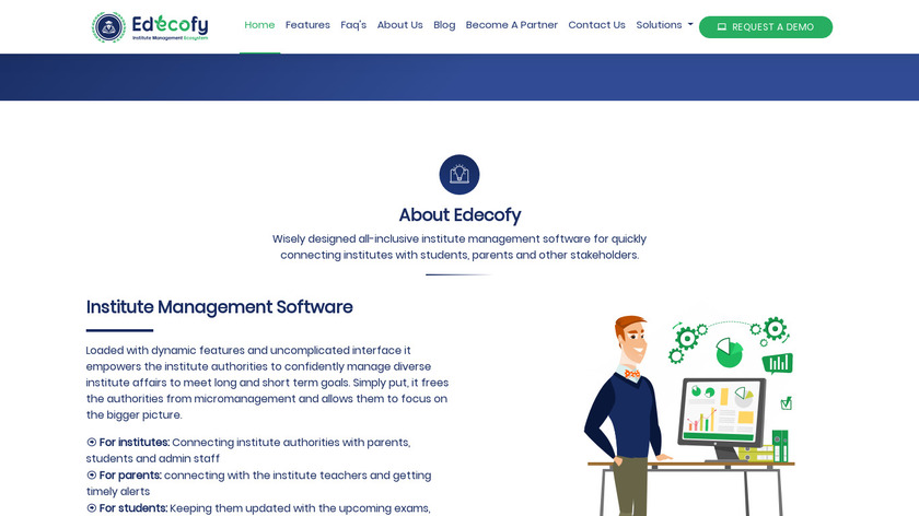 Edecofy Landing Page