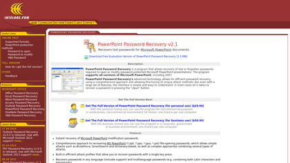 Any PowerPoint Password Recovery image