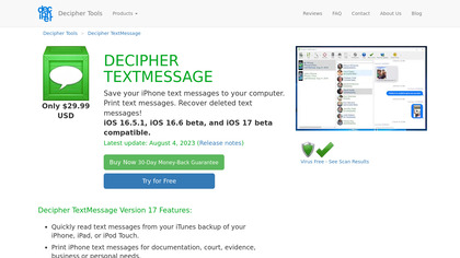 Decipher TextMessage image