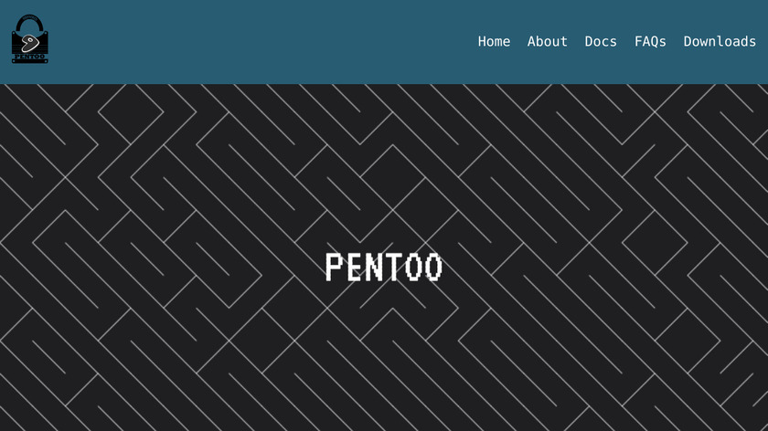 Pentoo Landing Page