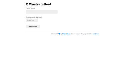 X Minutes to Read image
