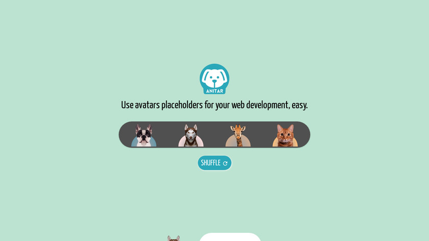 Anitar.dev Landing Page