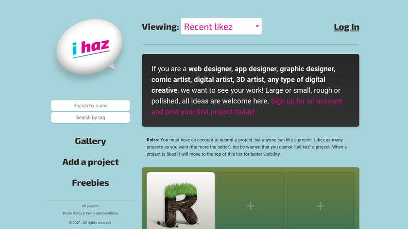 I Haz Landing Page