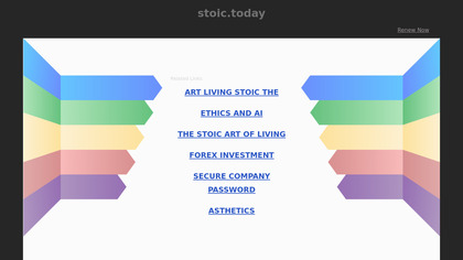 Stoic.today screenshot