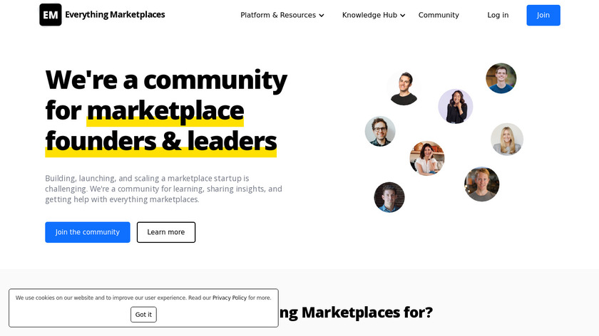 Everything Marketplaces Landing Page