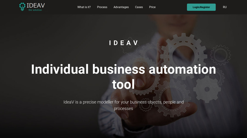 IdeaV Landing Page