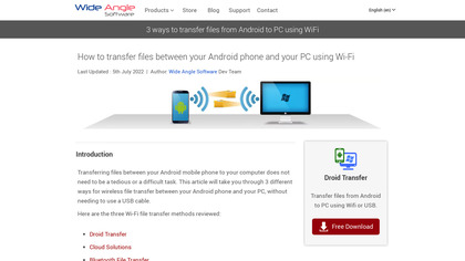 Android Wifi File Transfer image