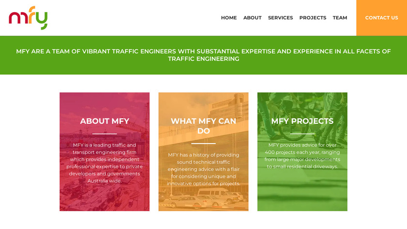 MFY Landing Page