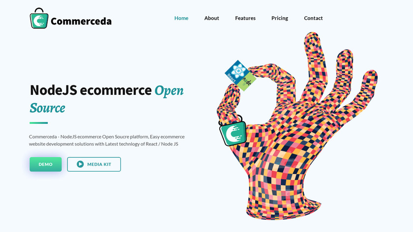 Commerceda Landing Page