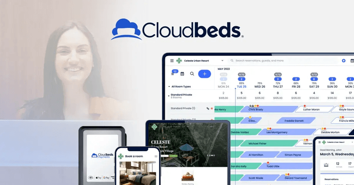 Cloudbeds Landing page