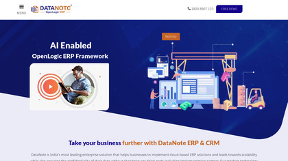 DataNote ERP image