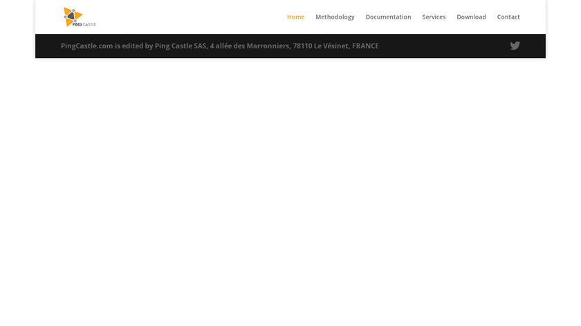 PingCastle Landing Page