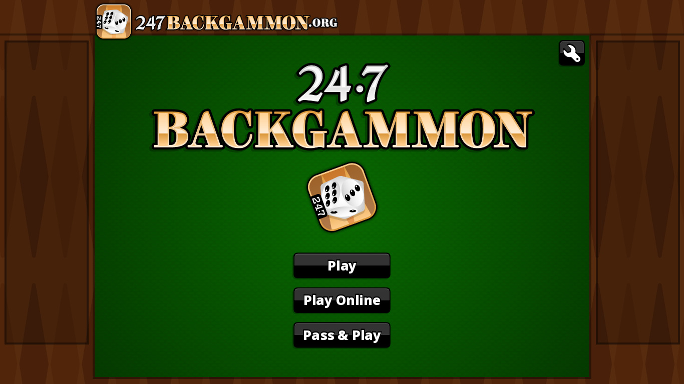 247Backgammon Landing page