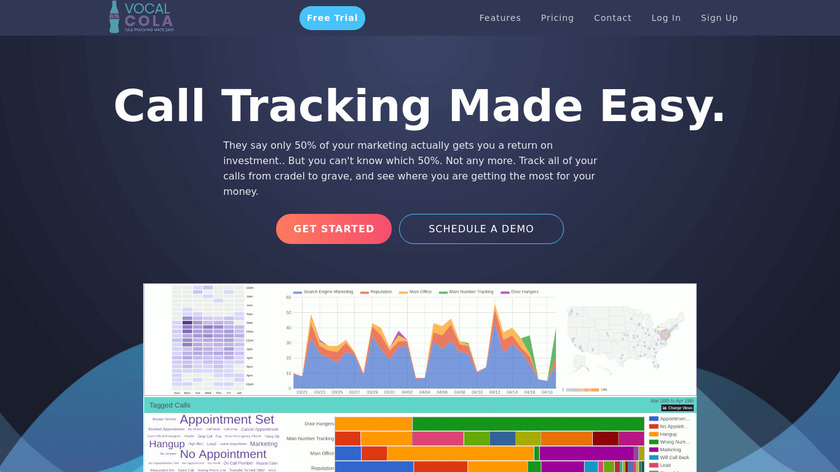 VocalCola Landing Page