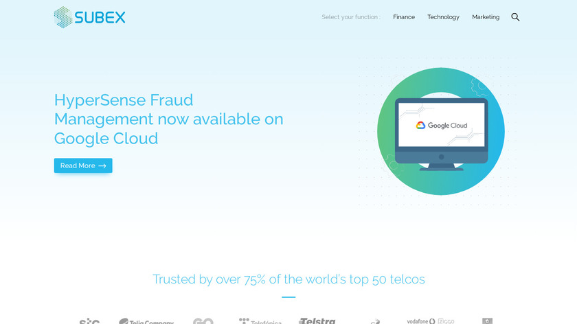Subex Landing Page