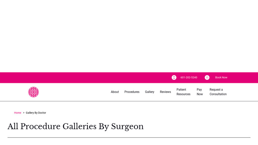 Gallery Doctor Landing Page