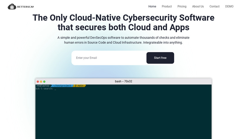 Scanmycode Landing Page