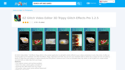 EZ Glitch Video Editor image