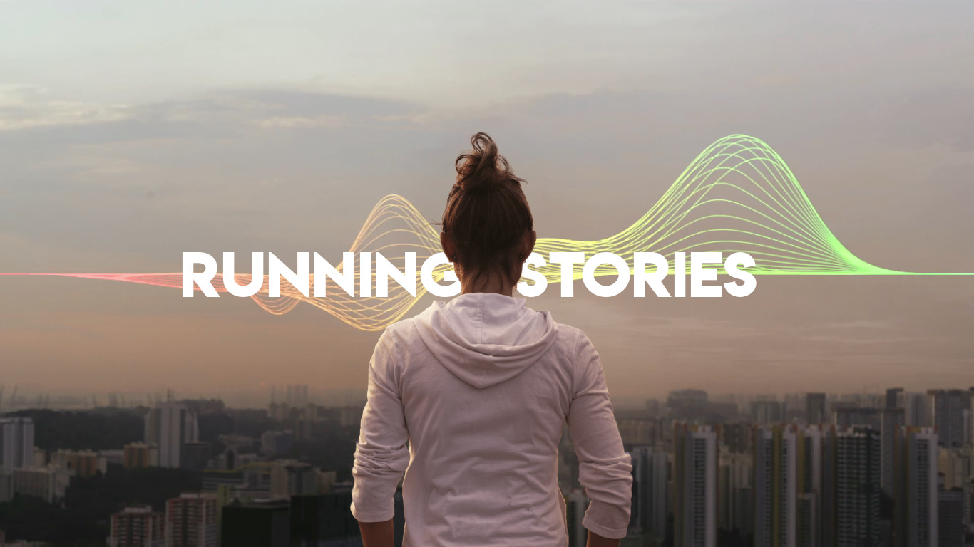 Running Stories Landing page
