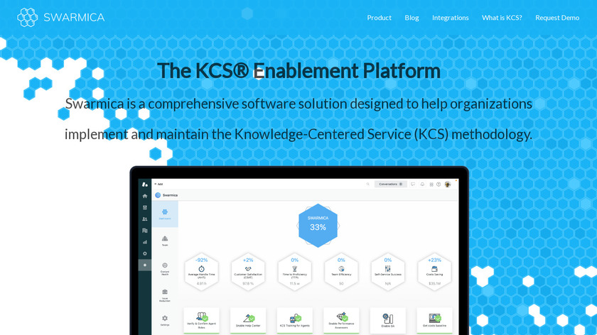 Swarmica Landing Page