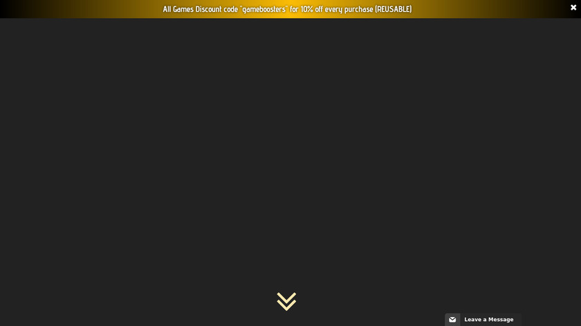 Game Booster Landing Page