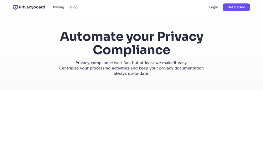 GDPR Unpack Landing Page