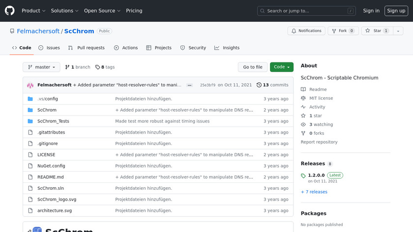 ScChrom Landing Page