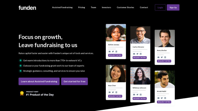 Funden Landing Page