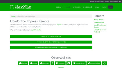 LibreOffice Impress Remote image