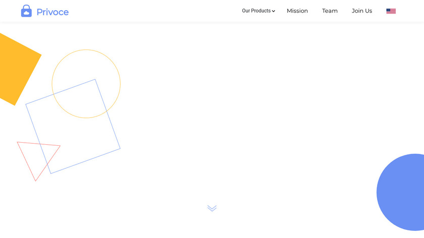 Privoce Landing Page